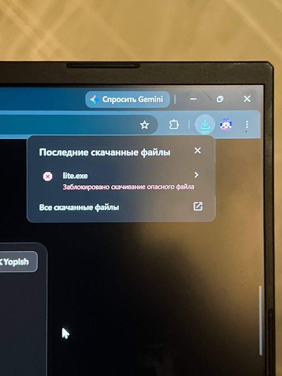 Что делать, если браузер блокирует файл