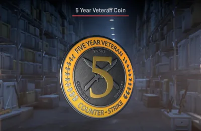 🥇 CS2 5 Yillik Veteran Medalli Steam Akkaunti 🥇